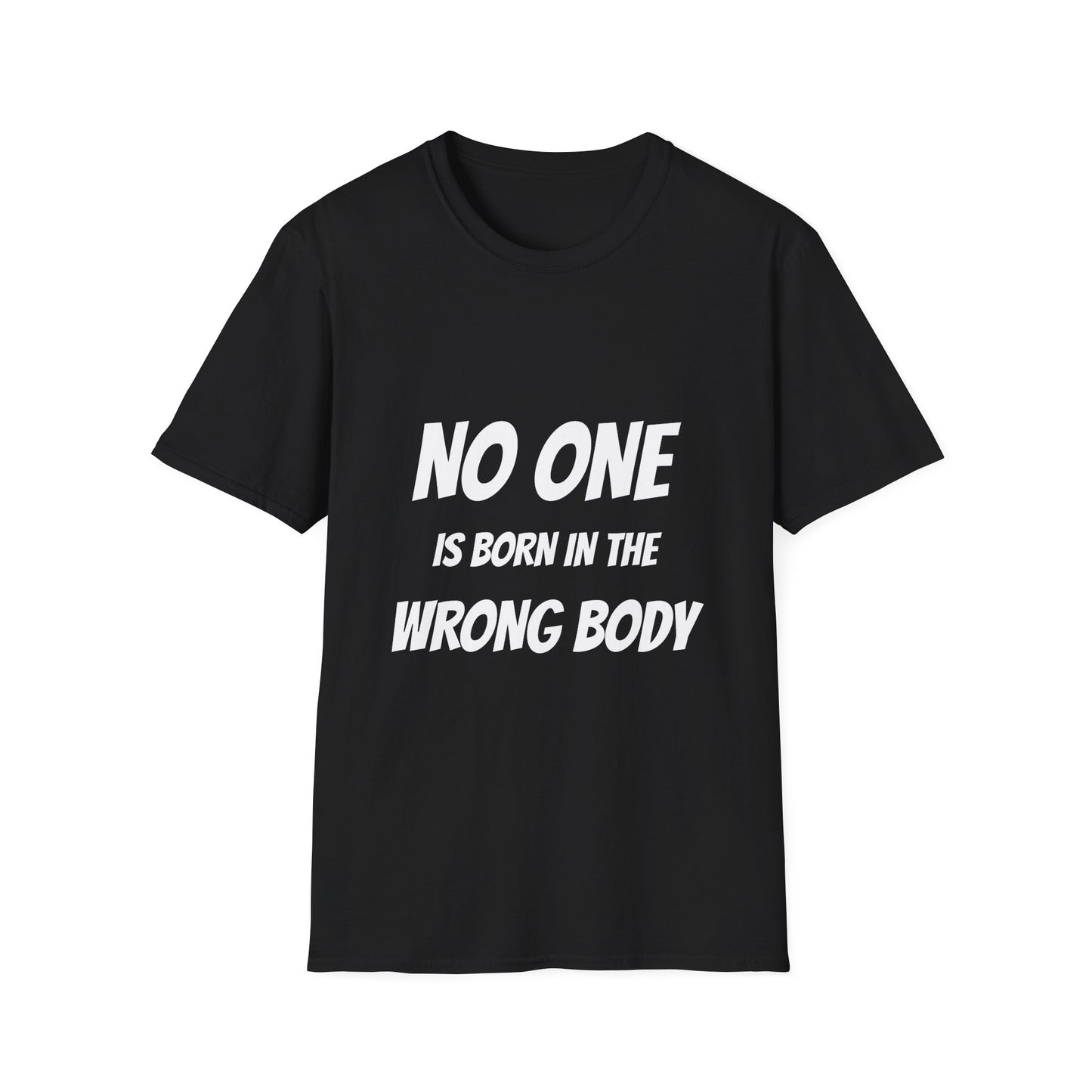 NO ONE IS BORN IN THE WRONG BODY