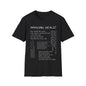 AMAZING GRACE lyrics tee